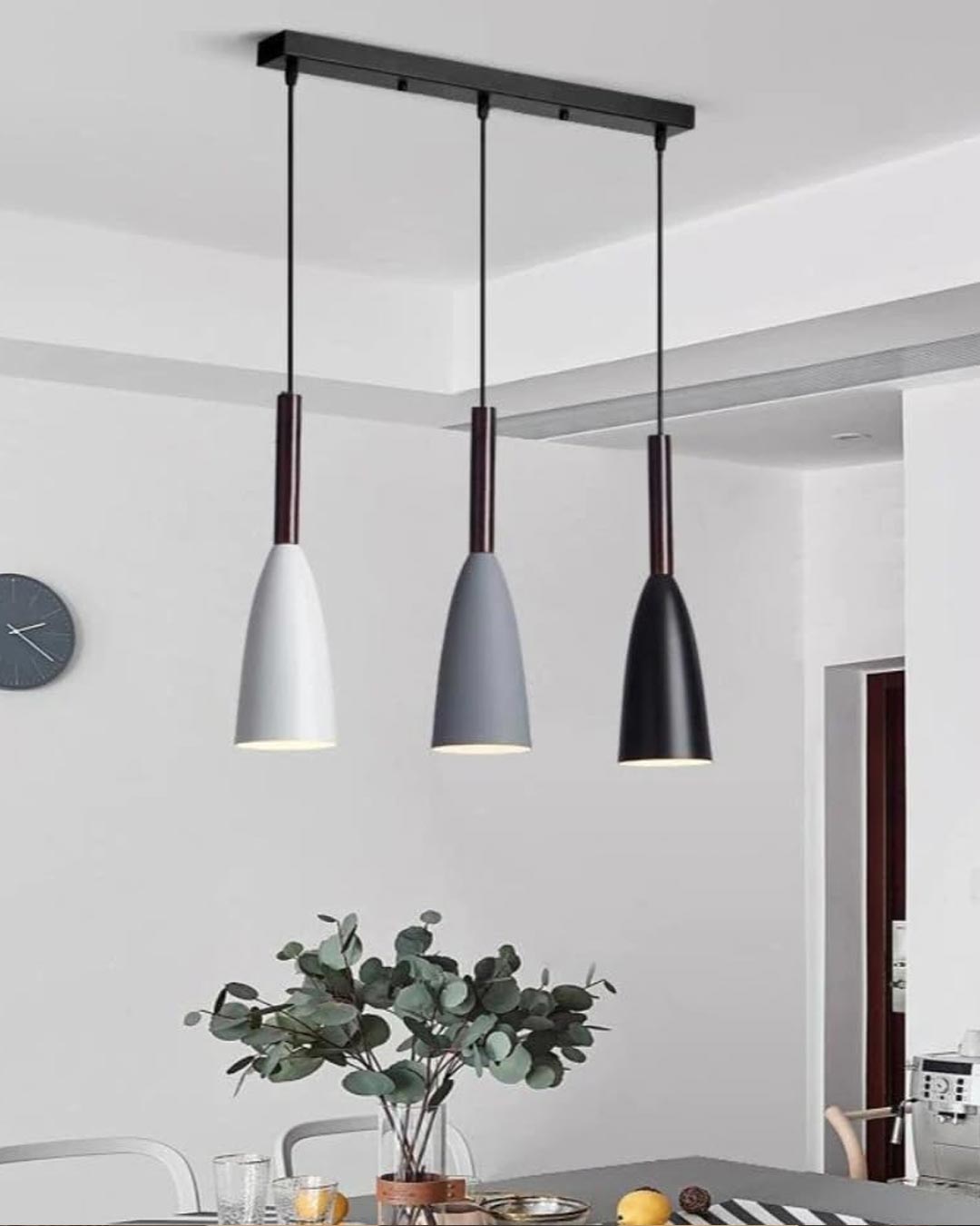 3 Head Industrial Ceiling Pendant Light